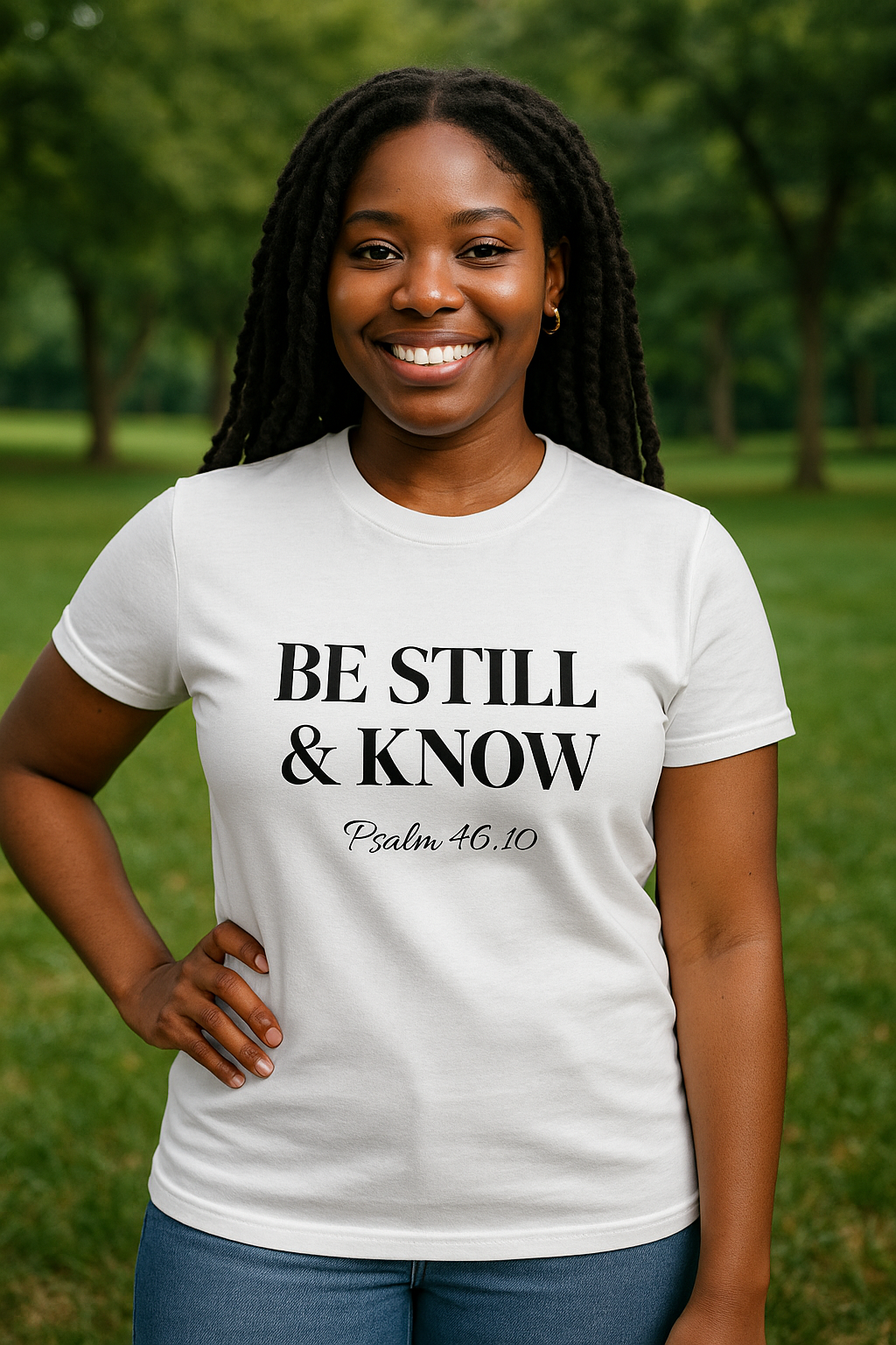 Be Still & Know T-Shirt | Faith-Based Tee | Christian Apparel | Everyday Comfort Fit