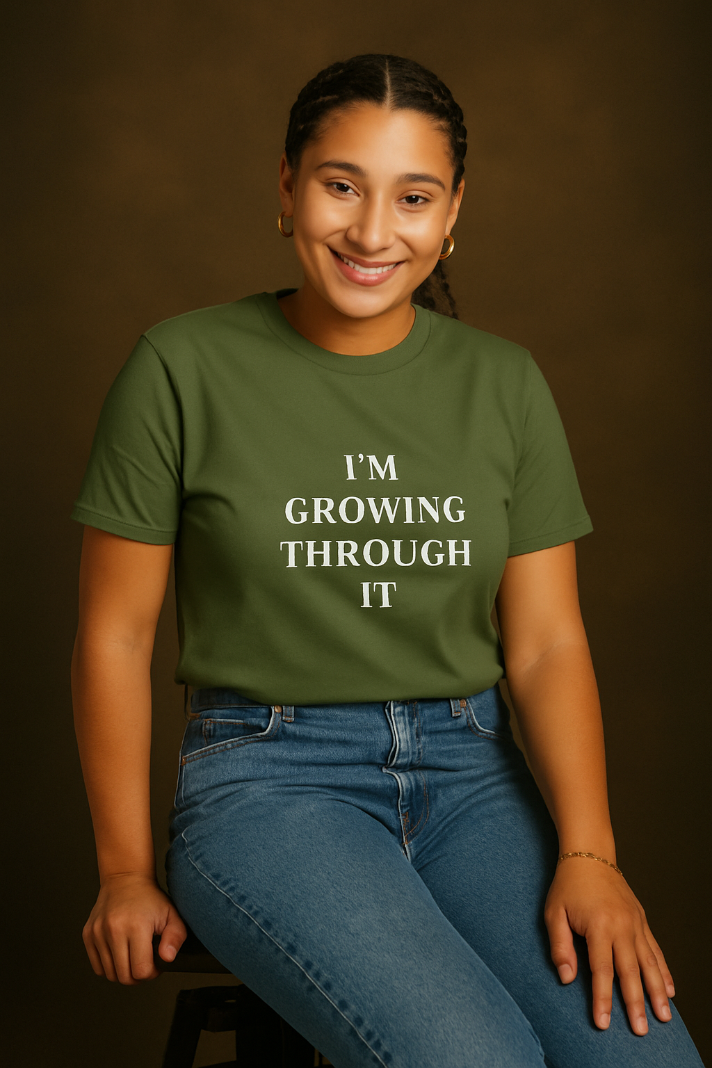 I’m Growing Through It Tee – Limited Edition