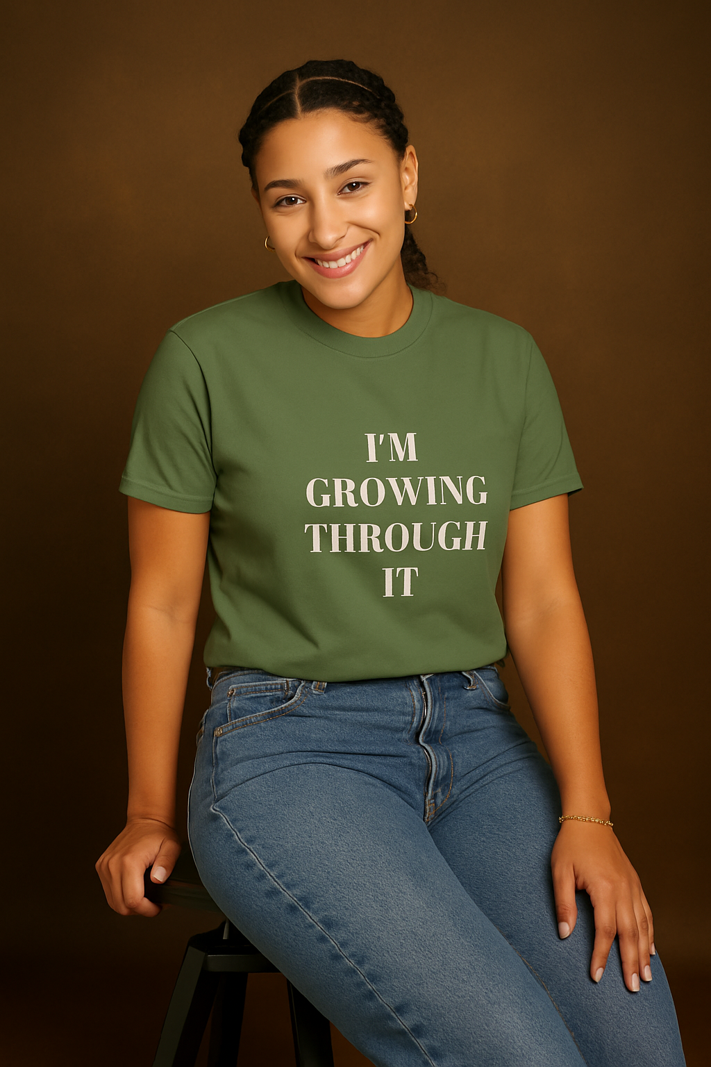 I’m Growing Through It Tee – Limited Edition