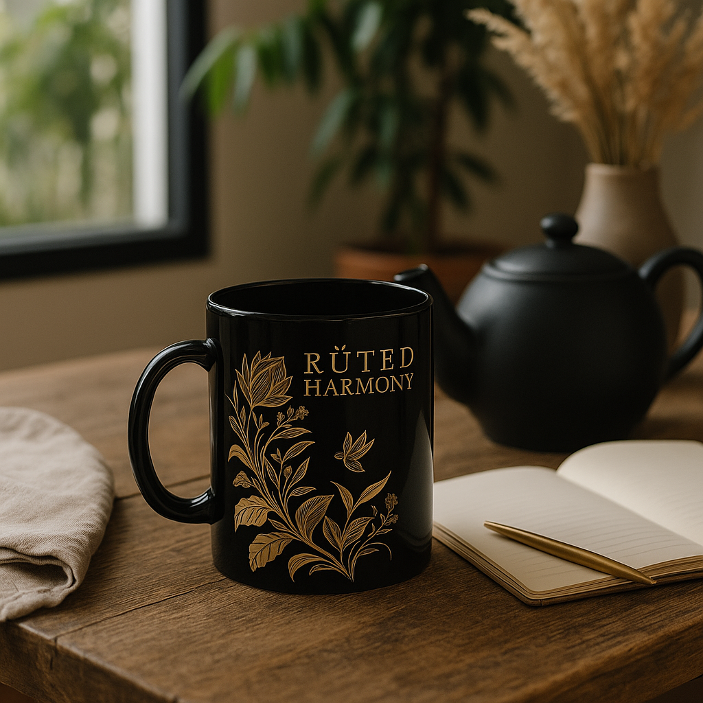 Rüted Harmony Gold Signature Mug ✨